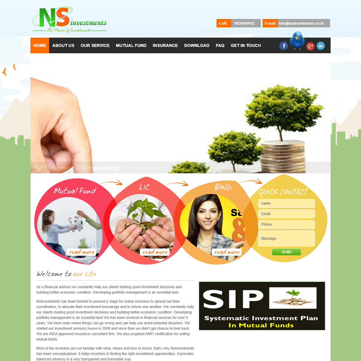 A complete backup of nsinvestments.co.in