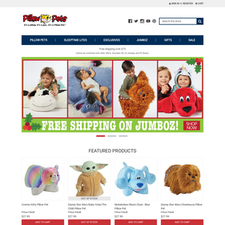 A complete backup of pillowpets.com