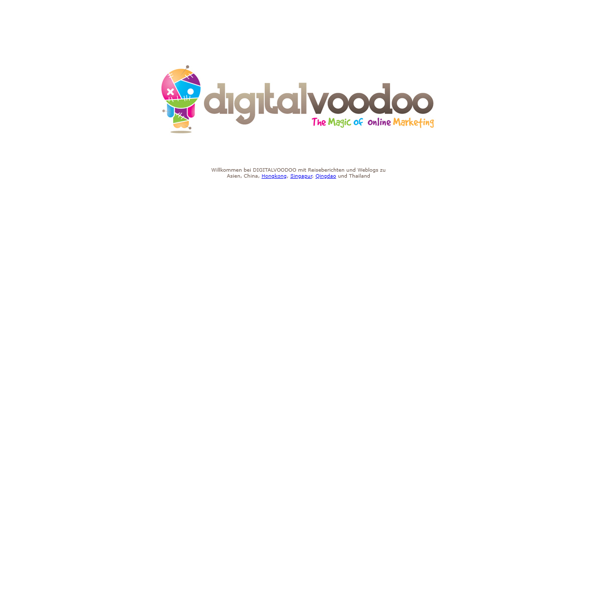 A complete backup of digitalvoodoo.de