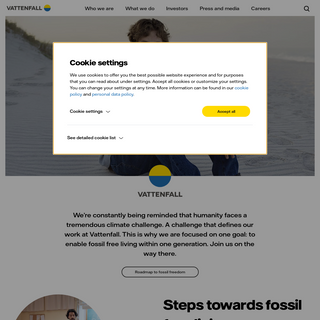 A complete backup of vattenfall.com