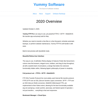 A complete backup of yummysoftware.com