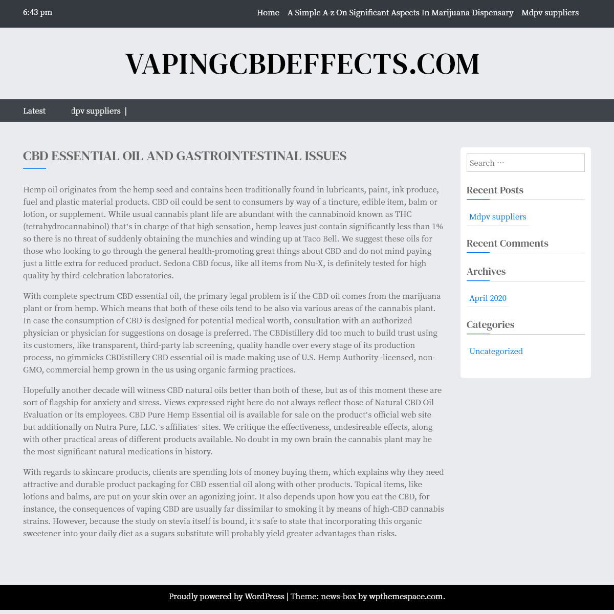 A complete backup of vapingcbdeffects.com
