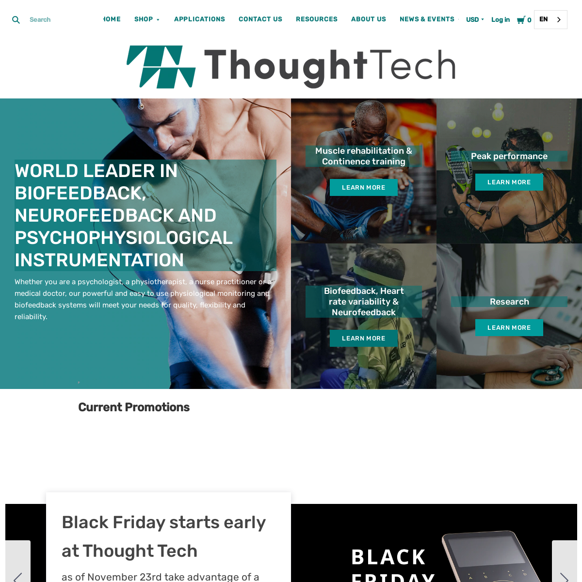 A complete backup of thoughttechnology.com