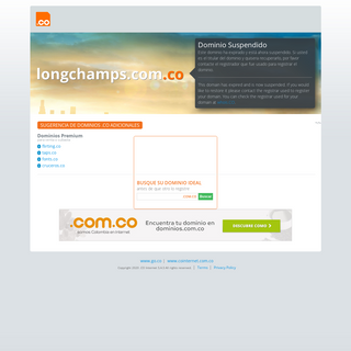 A complete backup of longchamps.com.co