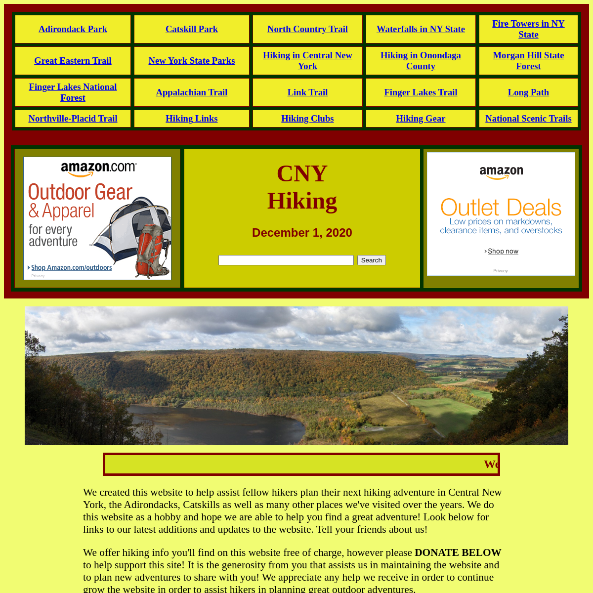 A complete backup of cnyhiking.com
