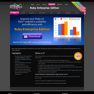 Welcome â€” Ruby Enterprise Edition