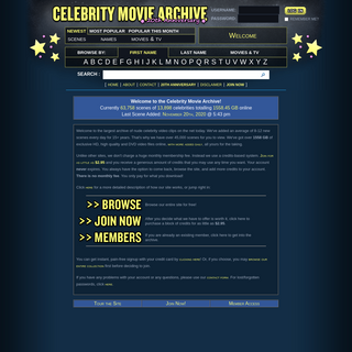 A complete backup of celebritymoviearchive.com