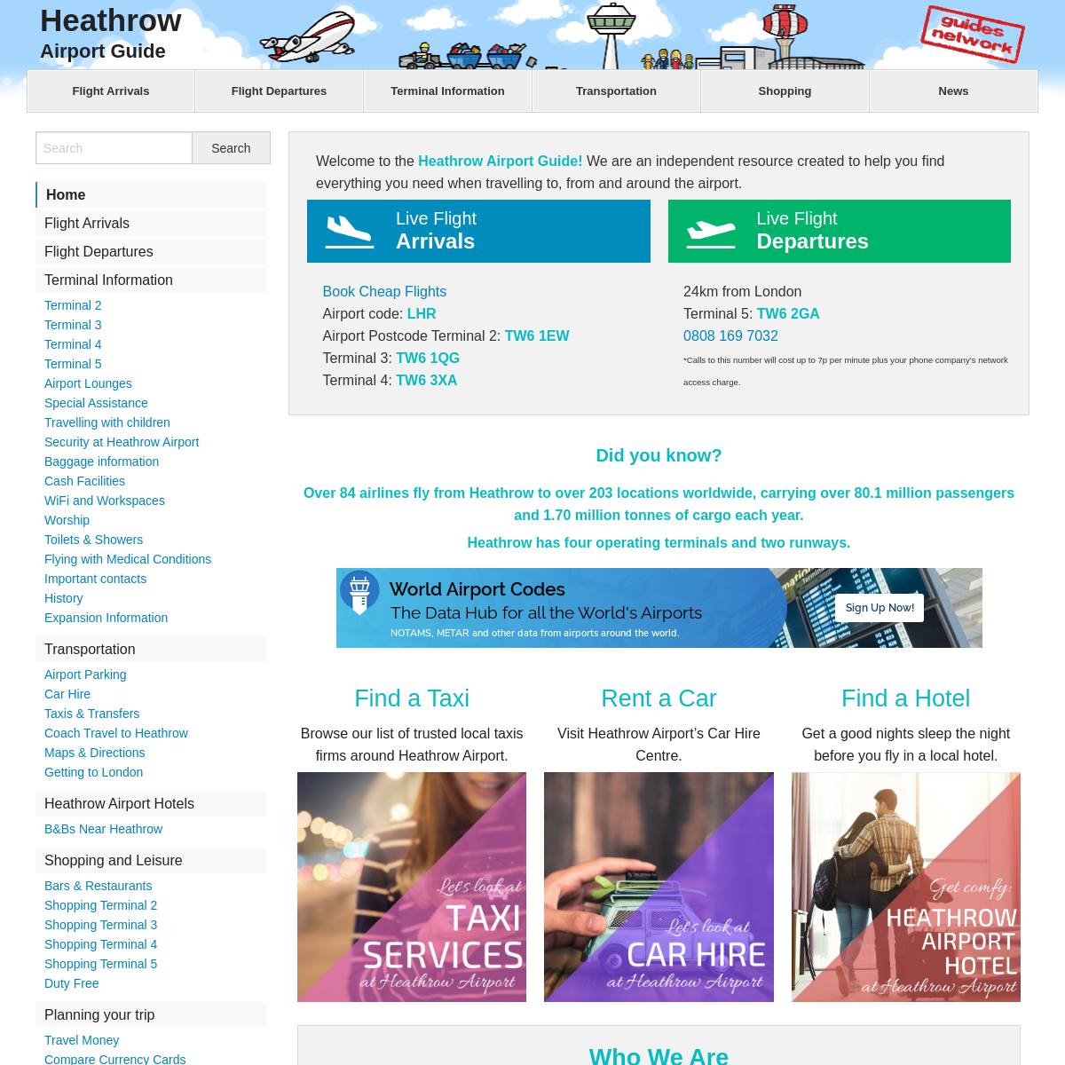 A complete backup of heathrow-airport-guide.co.uk