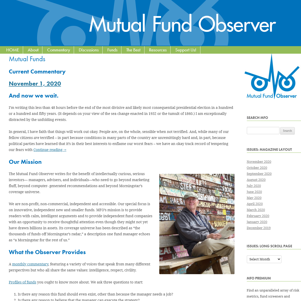 A complete backup of mutualfundobserver.com