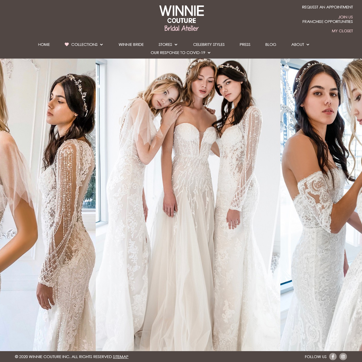 WINNIE COUTUREÂ® Official Website - Couture Bridal Fashion