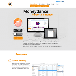 A complete backup of moneydance.com