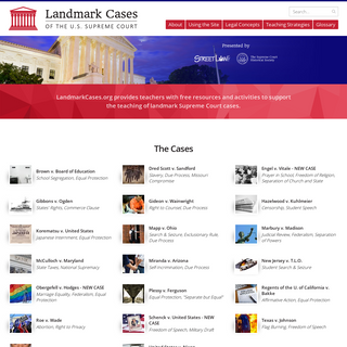 A complete backup of landmarkcases.org