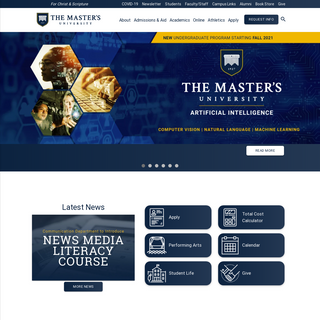 A complete backup of masters.edu