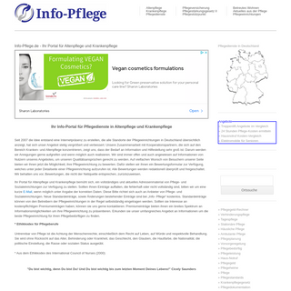 Info-Pflege.de - Ihr Portal fÃ¼r Altenpflege und Krankenpflege - Info-Pflege