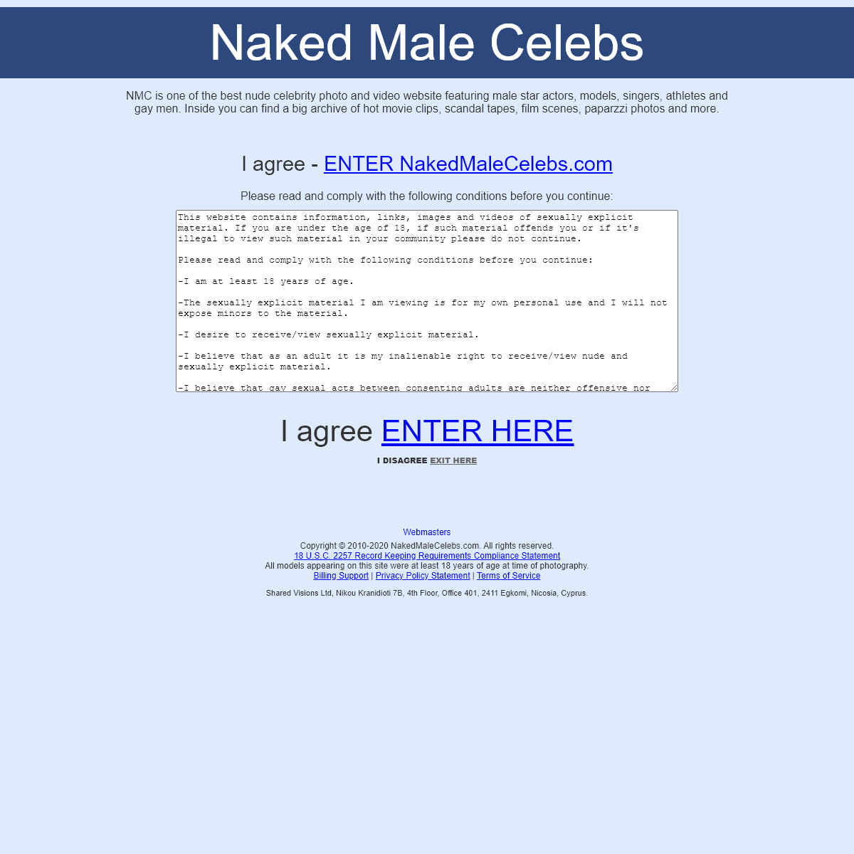 A complete backup of www.www.nakedmalecelebs.com