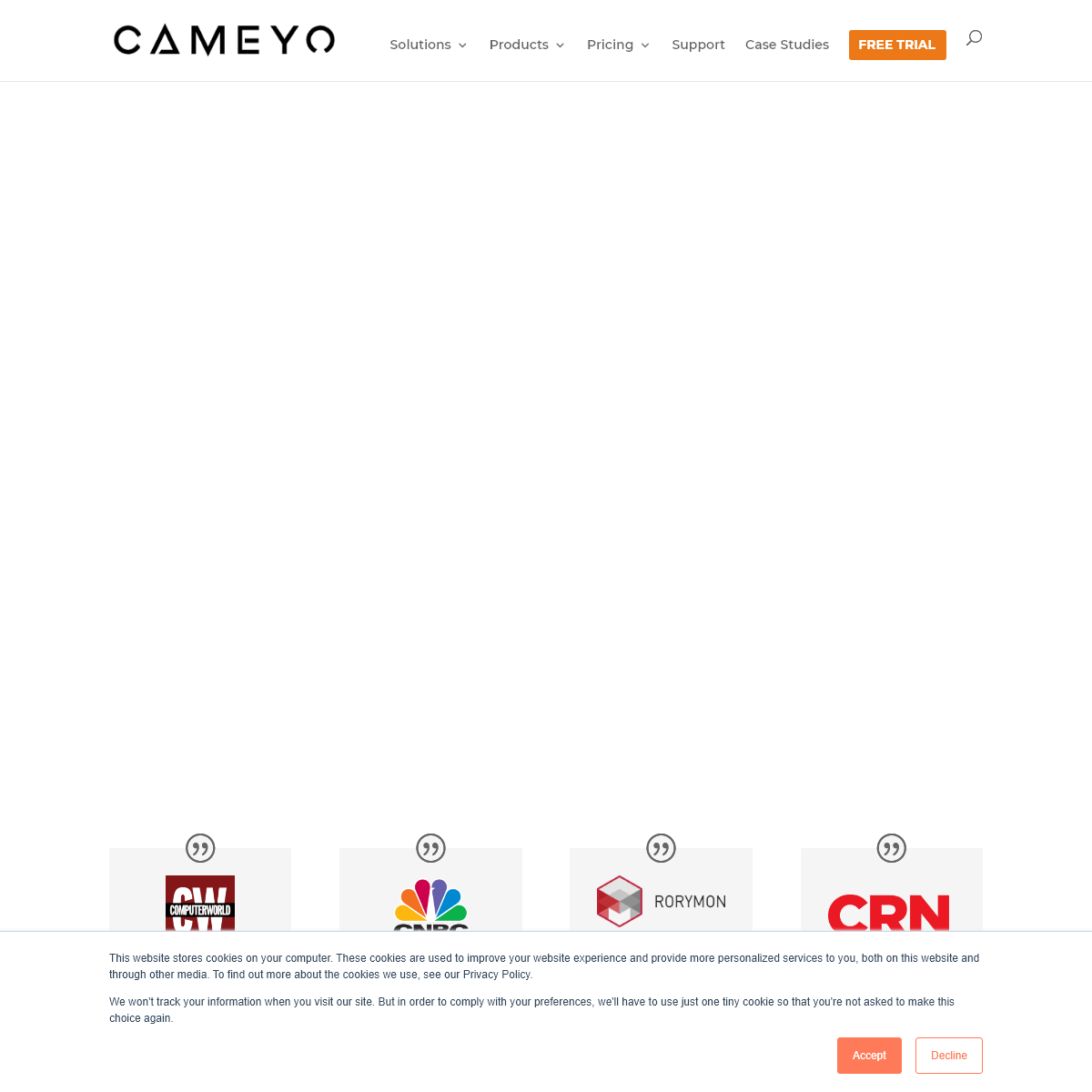 A complete backup of cameyo.com