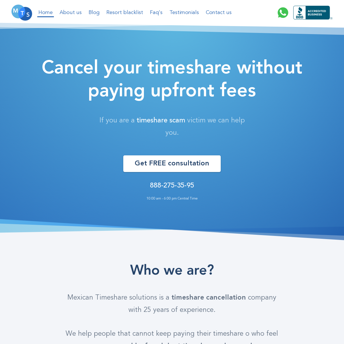 Timeshare scam- cancel your timeshare contract