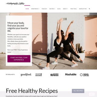 Merrymaker Sisters - MerryBody Yoga and Pilates - Easy Healthy Recipes