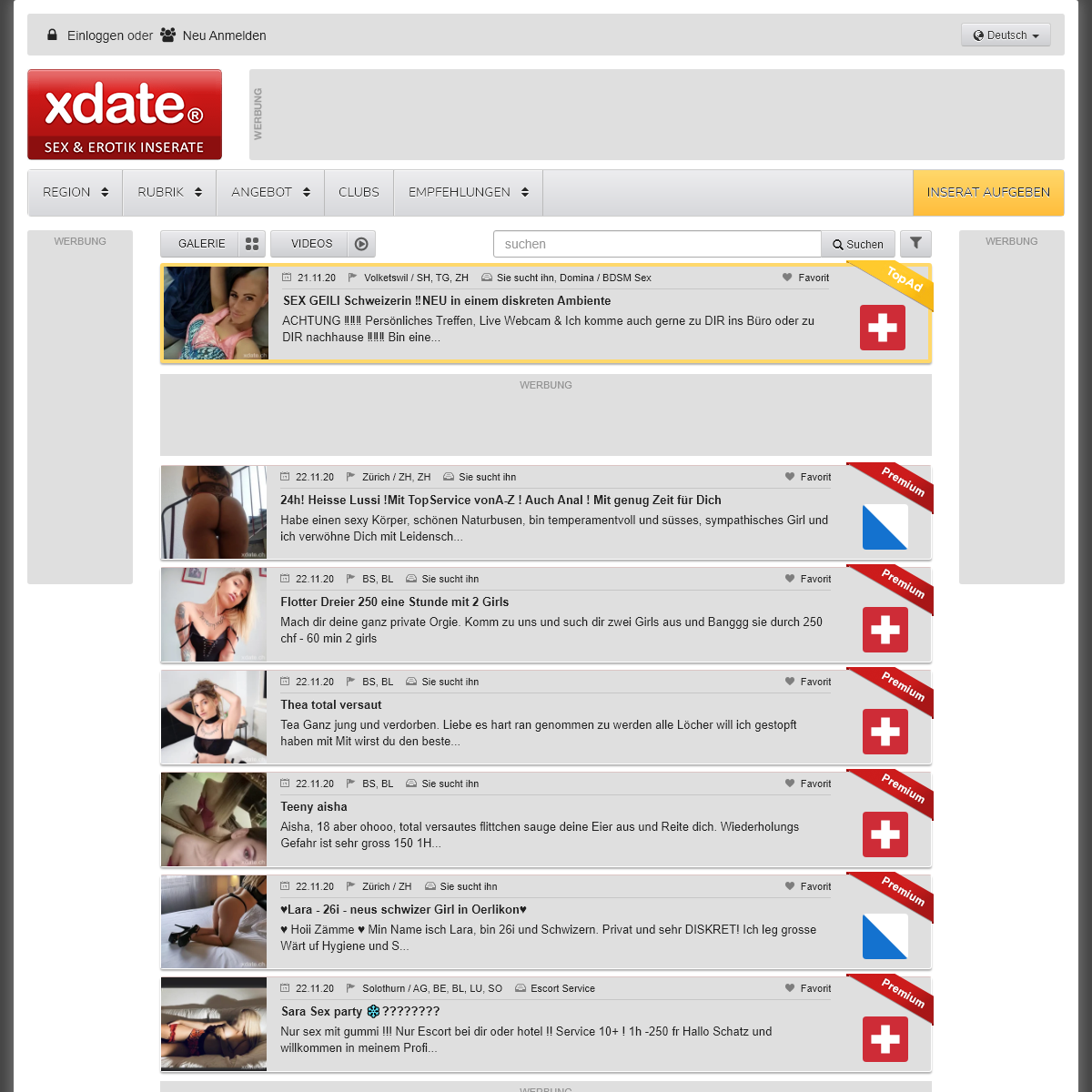 A complete backup of www.xdate.ch