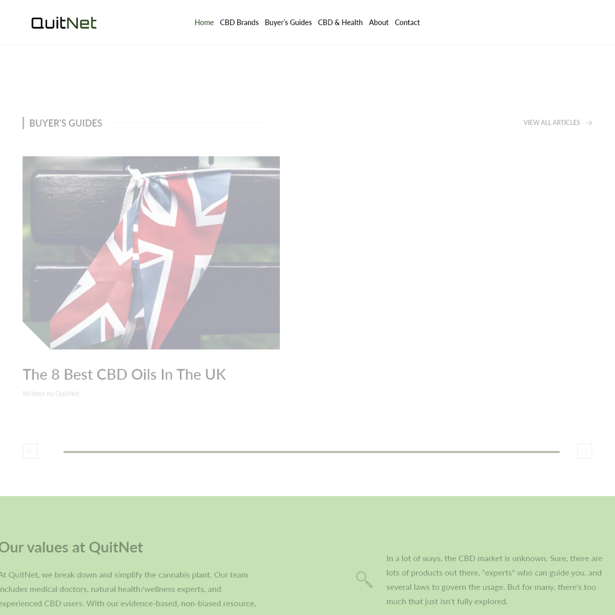 QuitNet - Resource for CBD Science, Reviews & User Guides