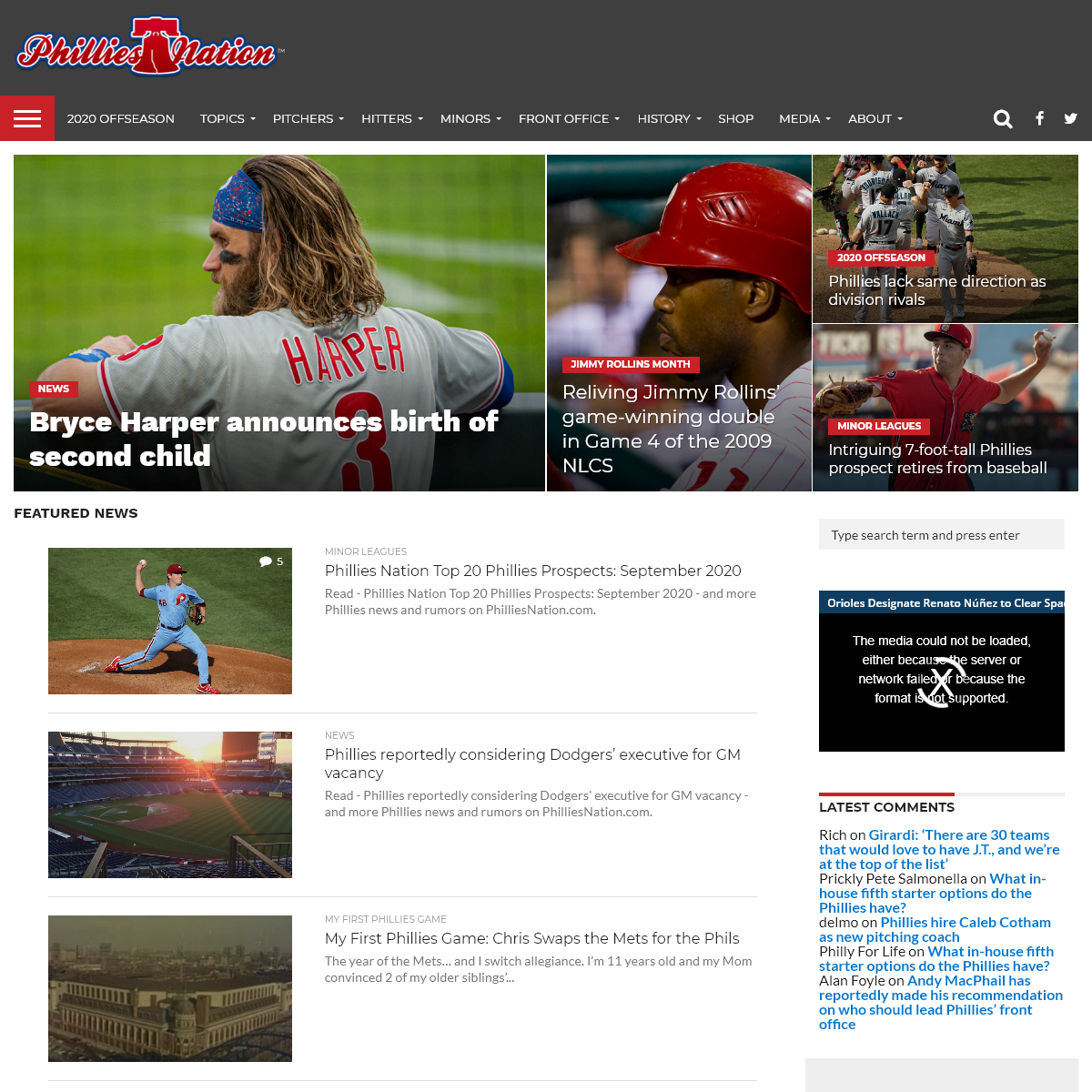 A complete backup of philliesnation.com