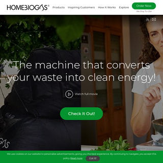 A complete backup of homebiogas.com