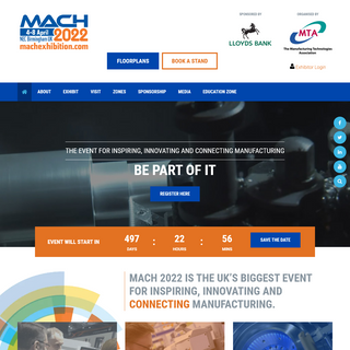 Welcome - MACH 2021 - Be Part of It...