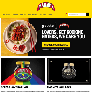 A complete backup of marmite.co.uk