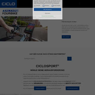 CicloSportÂ® - Smarte Fahrradcomputer