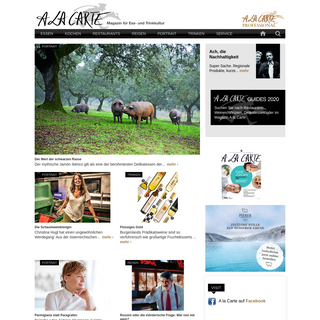 A complete backup of alacarte.at