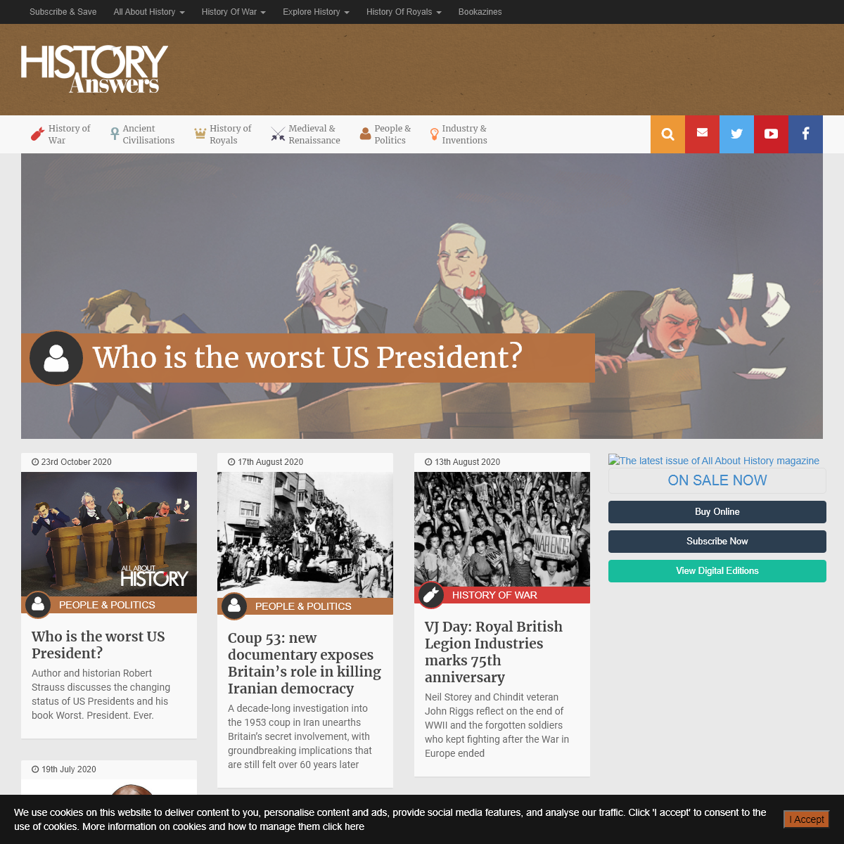 A complete backup of historyanswers.co.uk
