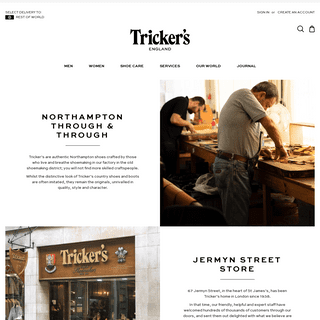 Tricker`s - The Official Website - The Original Handmade English Country Shoes and Boots - The Original Handmade English Country