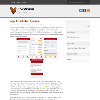 A complete backup of foxvision.dk