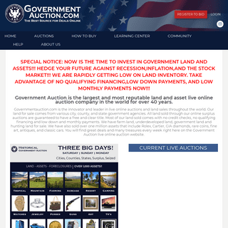 A complete backup of governmentauction.com