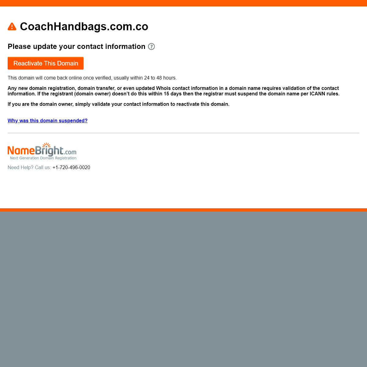 A complete backup of coachhandbags.com.co