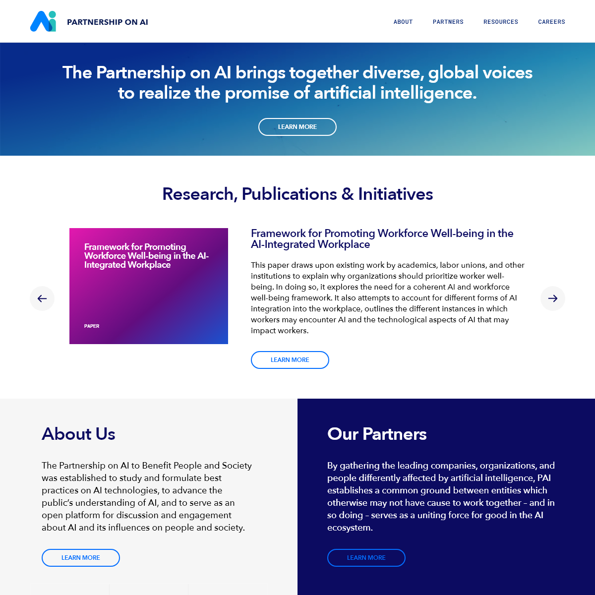 The Partnership on AI