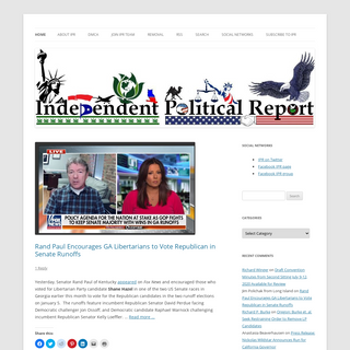A complete backup of independentpoliticalreport.com