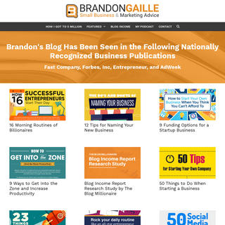 A complete backup of brandongaille.com