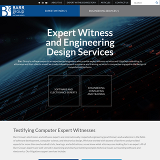 Software Expert Witness Services - Barr Group