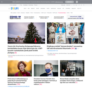 DELFI - VÃ¤rsked uudised Eestist ja vÃ¤lismaalt - DELFI - Archived  2023-03-30