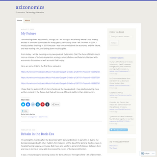 A complete backup of azizonomics.com