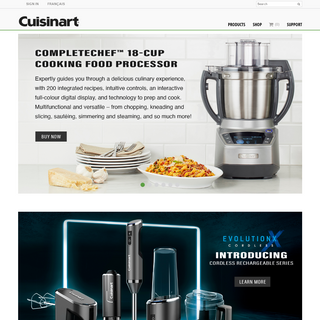A complete backup of cuisinart.ca