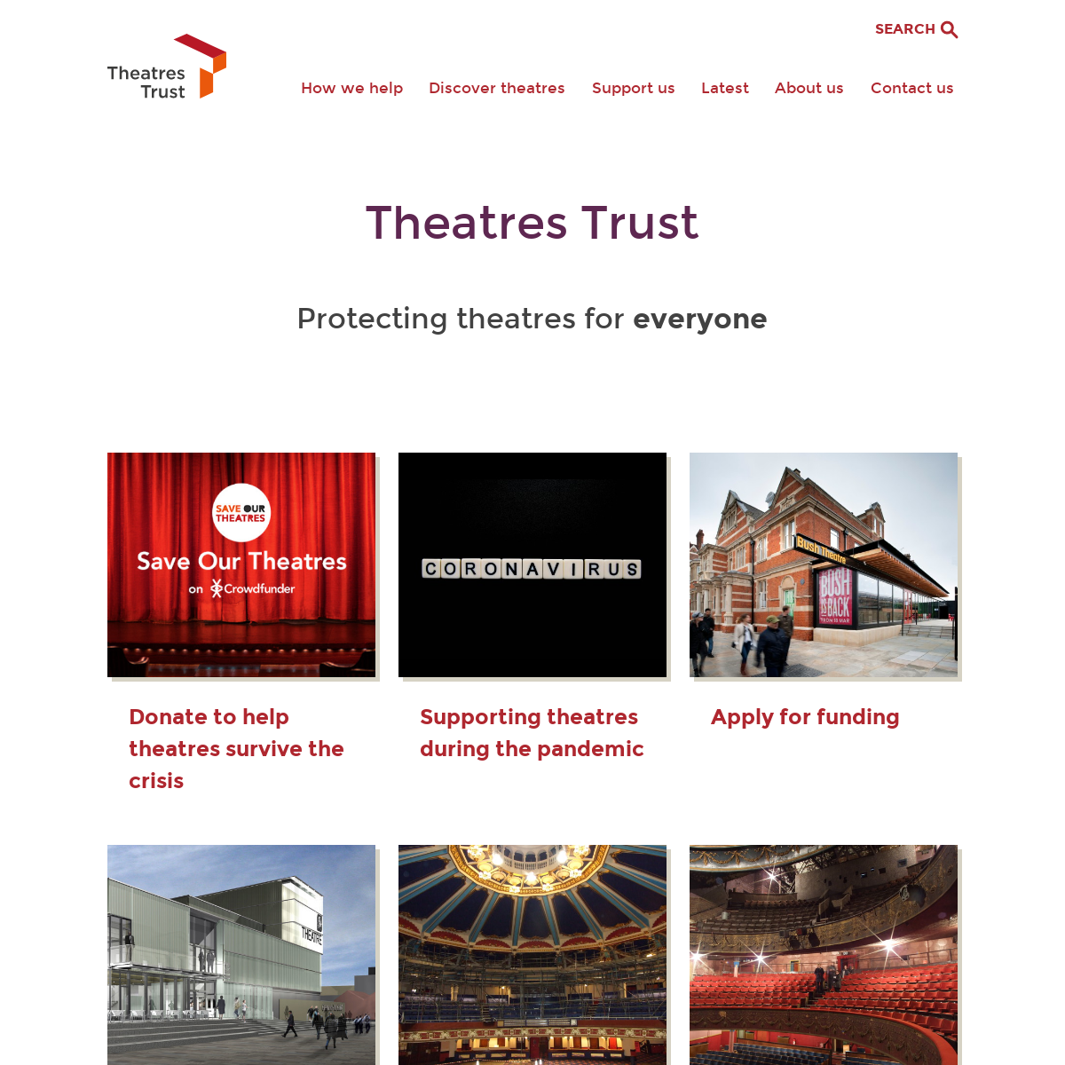 A complete backup of theatrestrust.org.uk