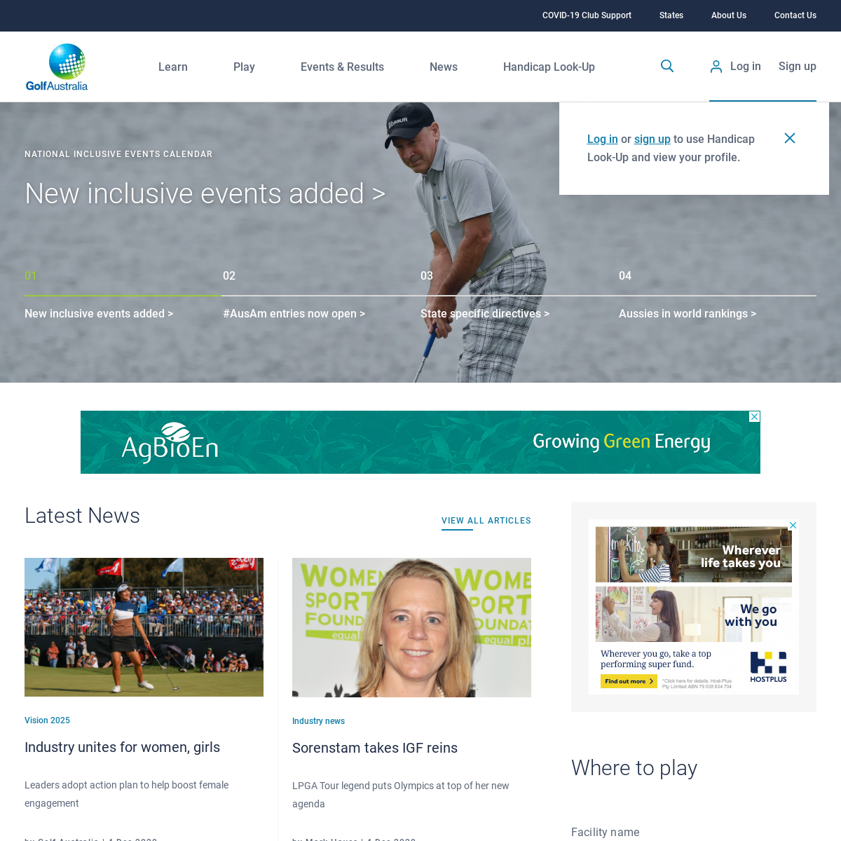 A complete backup of golflink.com.au