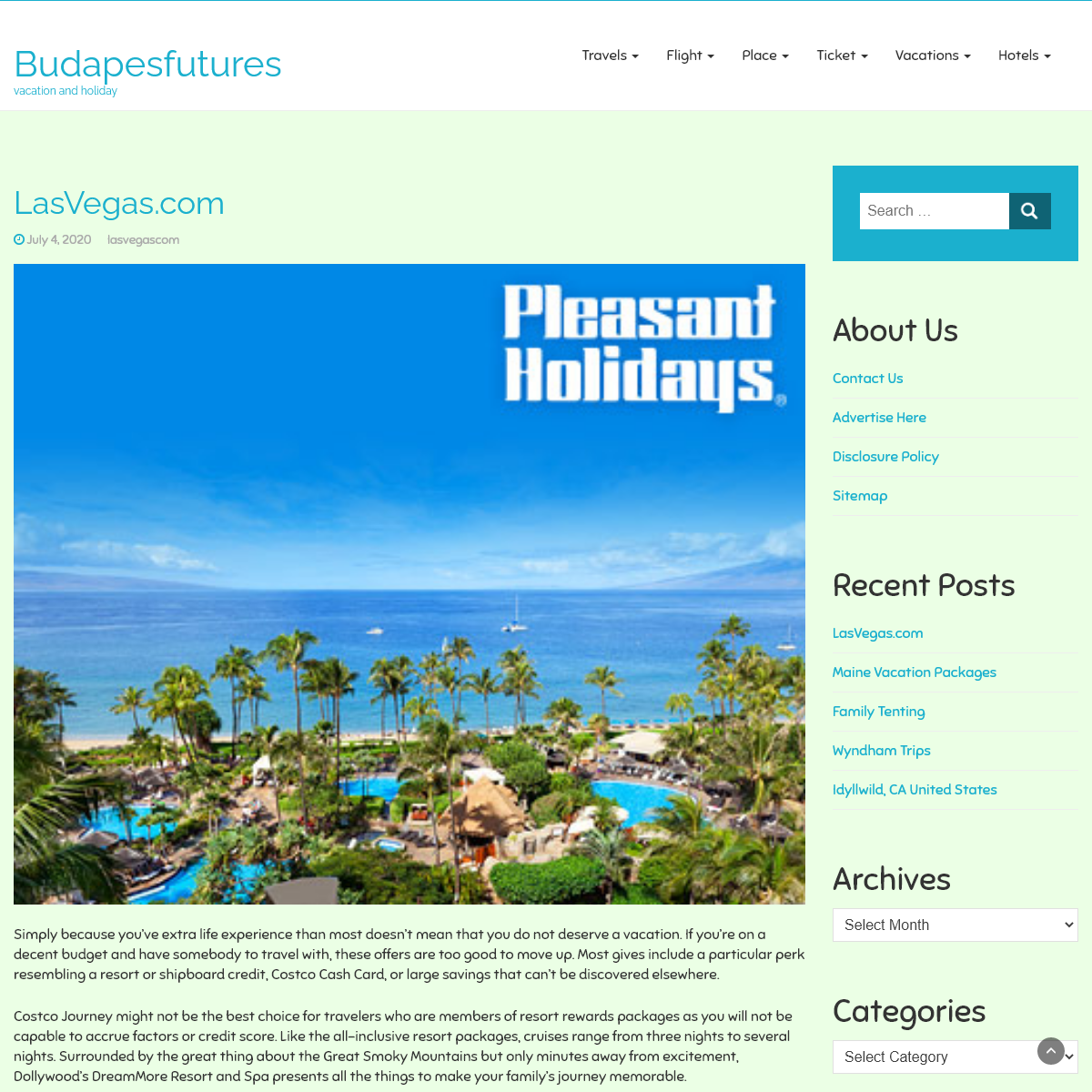 Budapesfutures - vacation and holiday