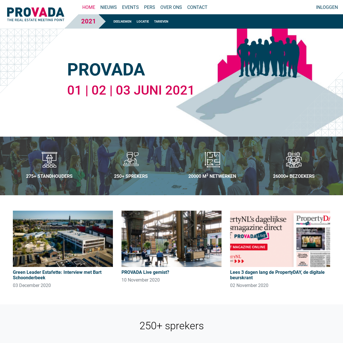A complete backup of provada.nl