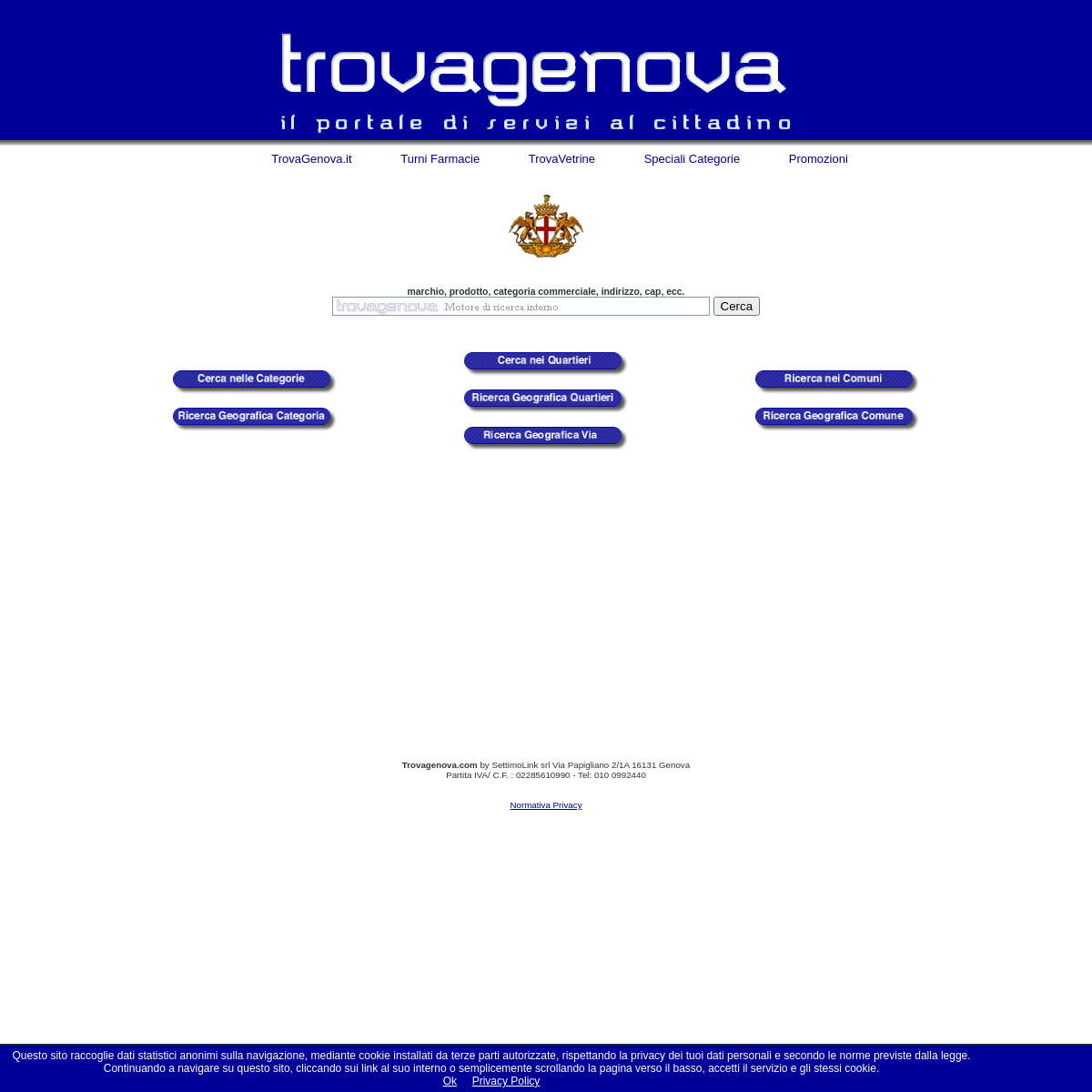 A complete backup of trovagenova.com