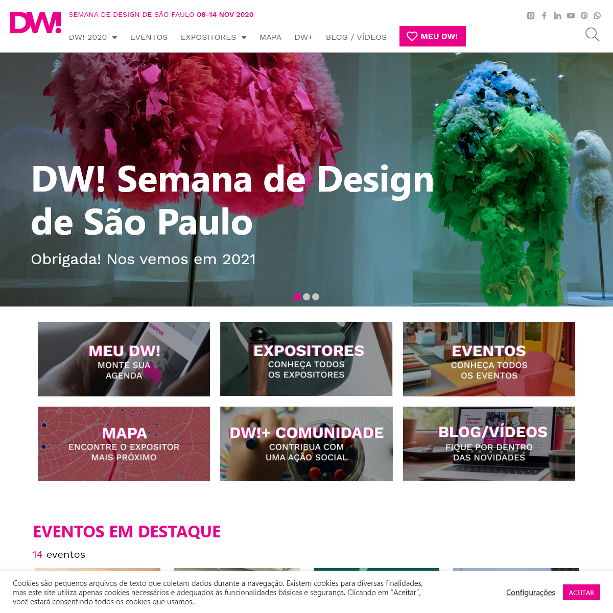 A complete backup of designweekend.com.br