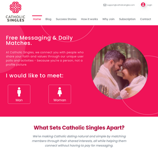 Catholic Dating Site For Catholic Singles - CatholicSingles.com