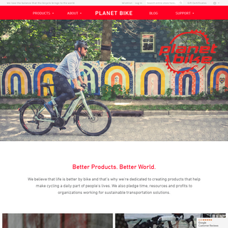 A complete backup of planetbike.com